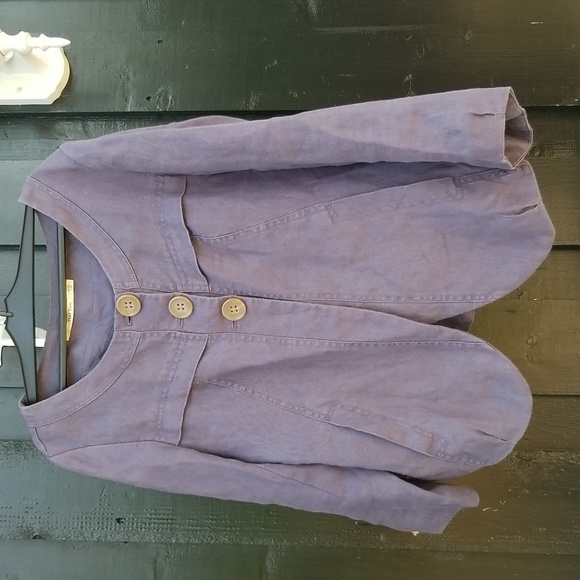 Part Two 100% Linen Jacket - Picture 14 of 15